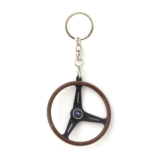 NARDI ステアリングキーホルダー ブラック