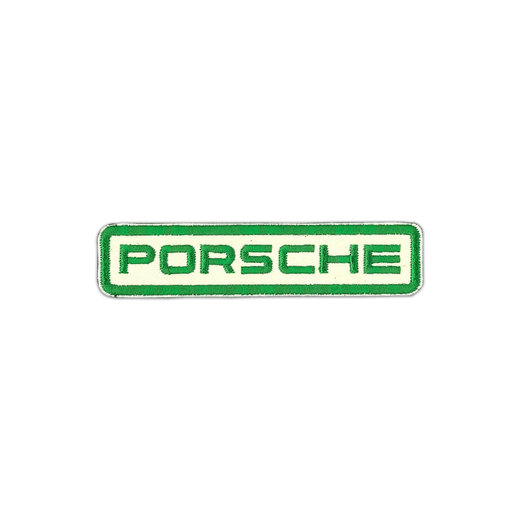 PORSCHE ロゴ ワッペン グリーン