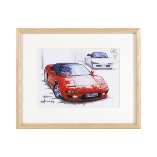 スポーツカープリント / ホンダ NSX & ビート