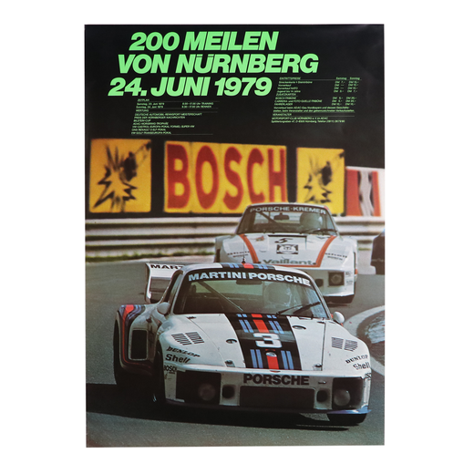 オリジナルポスター / 200 MEILEN VON Nürburgring 1979