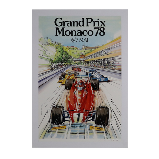 オリジナルポスター / GRAND-PRIX MONACO '78
