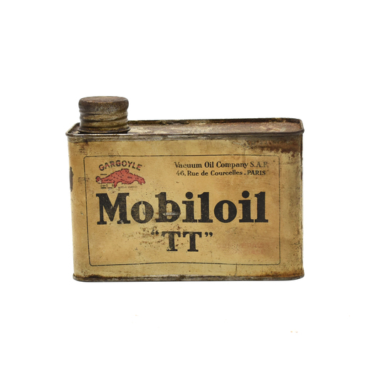 オイル缶 / GARGOYLE Mobiloil ”TT"