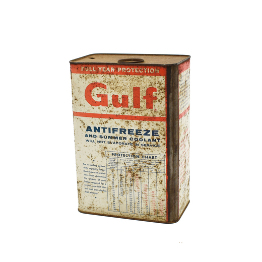 クーラント缶 / Gulf ANTIFREEZE AND SUMMER COOLANT