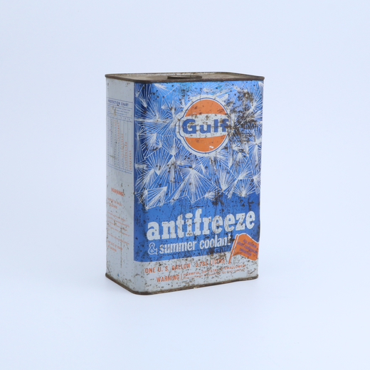 クーラント缶 / Gulf antifreeze & summer coolant