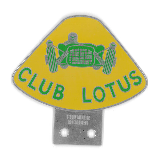 CLUB LOTUS Car Badge