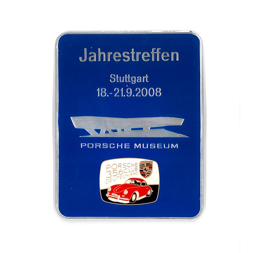 Porsche Museum 356Club Car Badge