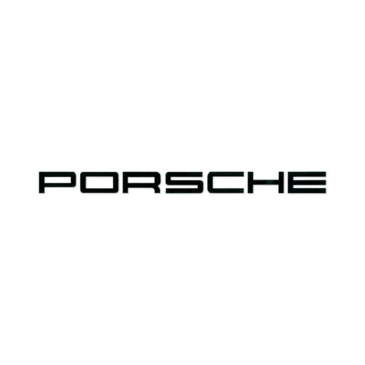 PORSCHE ロゴステッカー - M