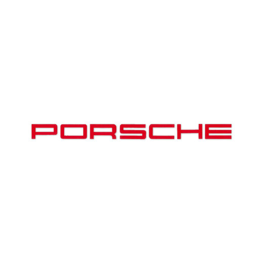 PORSCHE ロゴステッカー - M