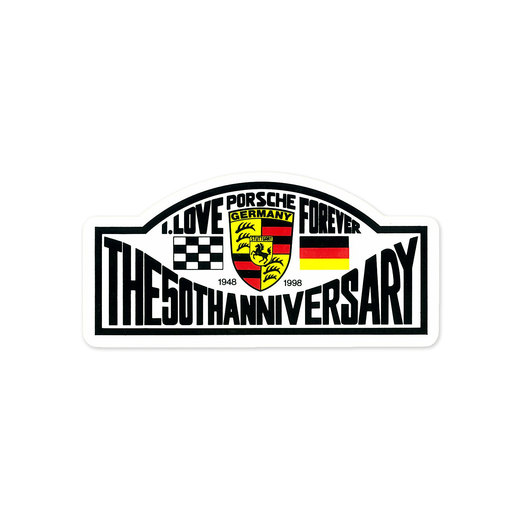 PORSCHE 50th ステッカー