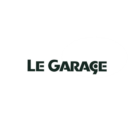 LE GARAGE ロゴステッカー 15cm ブラック