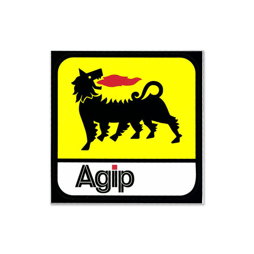 Agip ステッカー 