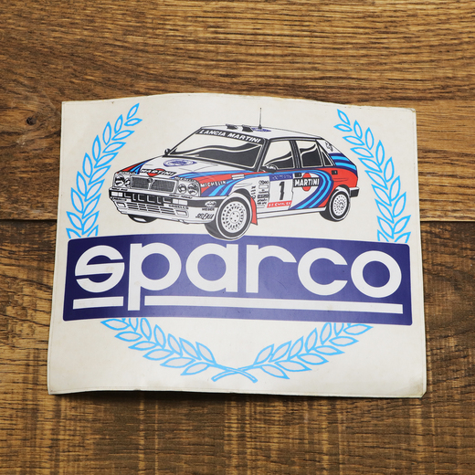 SPARCO / LANCIA MARTINI ステッカー