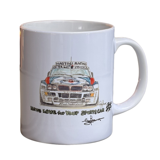 マグカップ by Bow。/ Lancia Delta HF