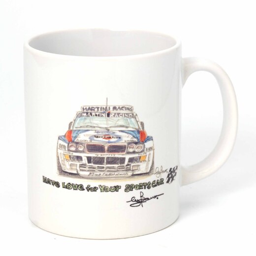 マグカップ by Bow。/ Lancia Delta HF