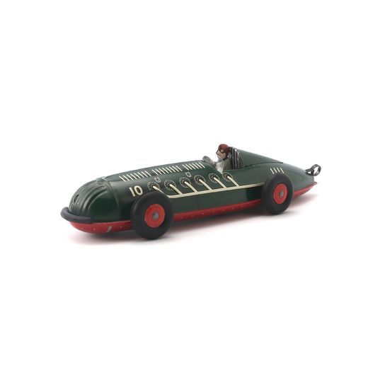 Spiral Race Car Green