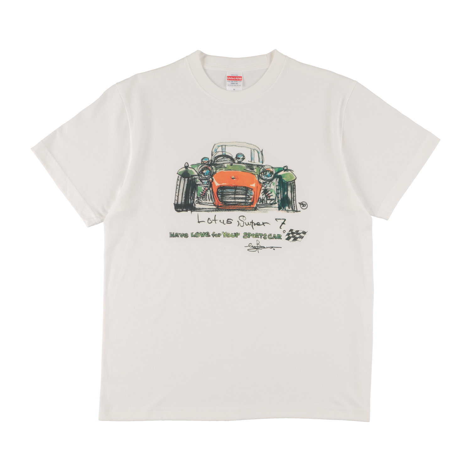 Sportscars by Bow。Tシャツ / ロータス スーパーセブンイメージ0