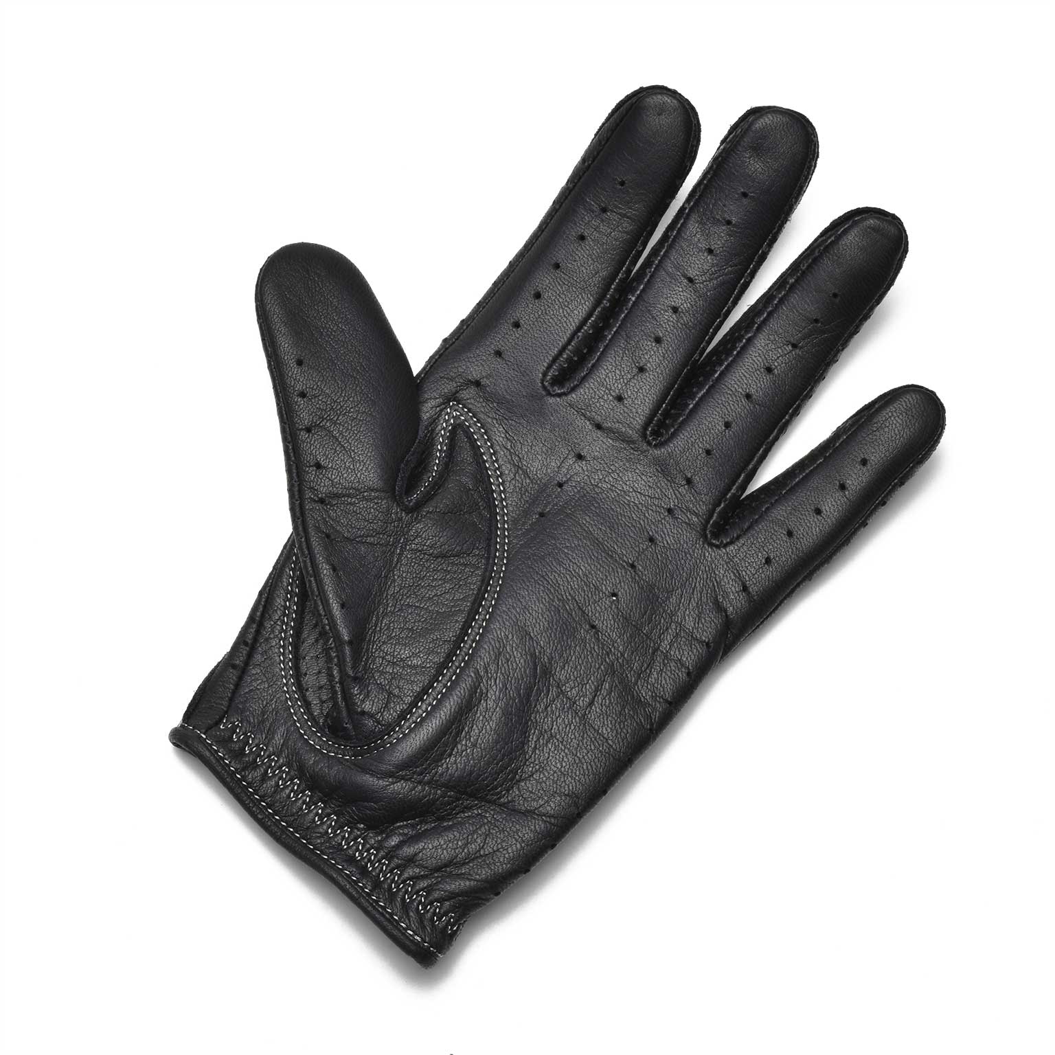 Driving Gloves / DDR-060 Black(Silverステッチ)イメージ1