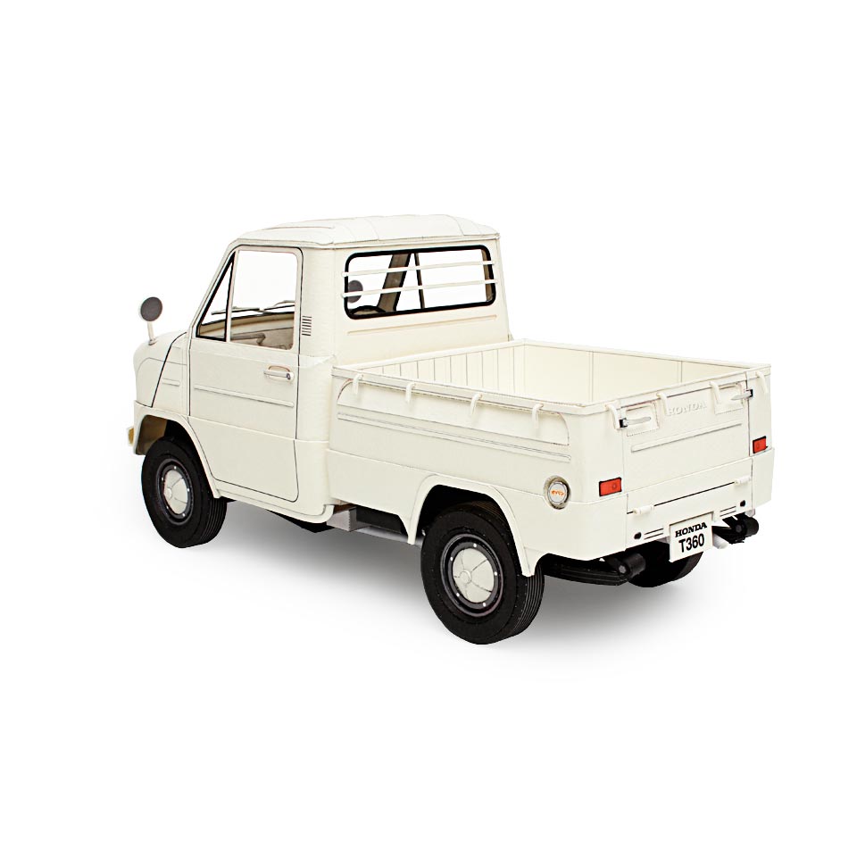 NEW UPLIFT MODELS Paper Craft Honda T360 with 1/12 scale transparent film UM 007 NEW UPLIFT MODELS Paper Craft Honda T360 with 1/12 scale transparent film UM 007