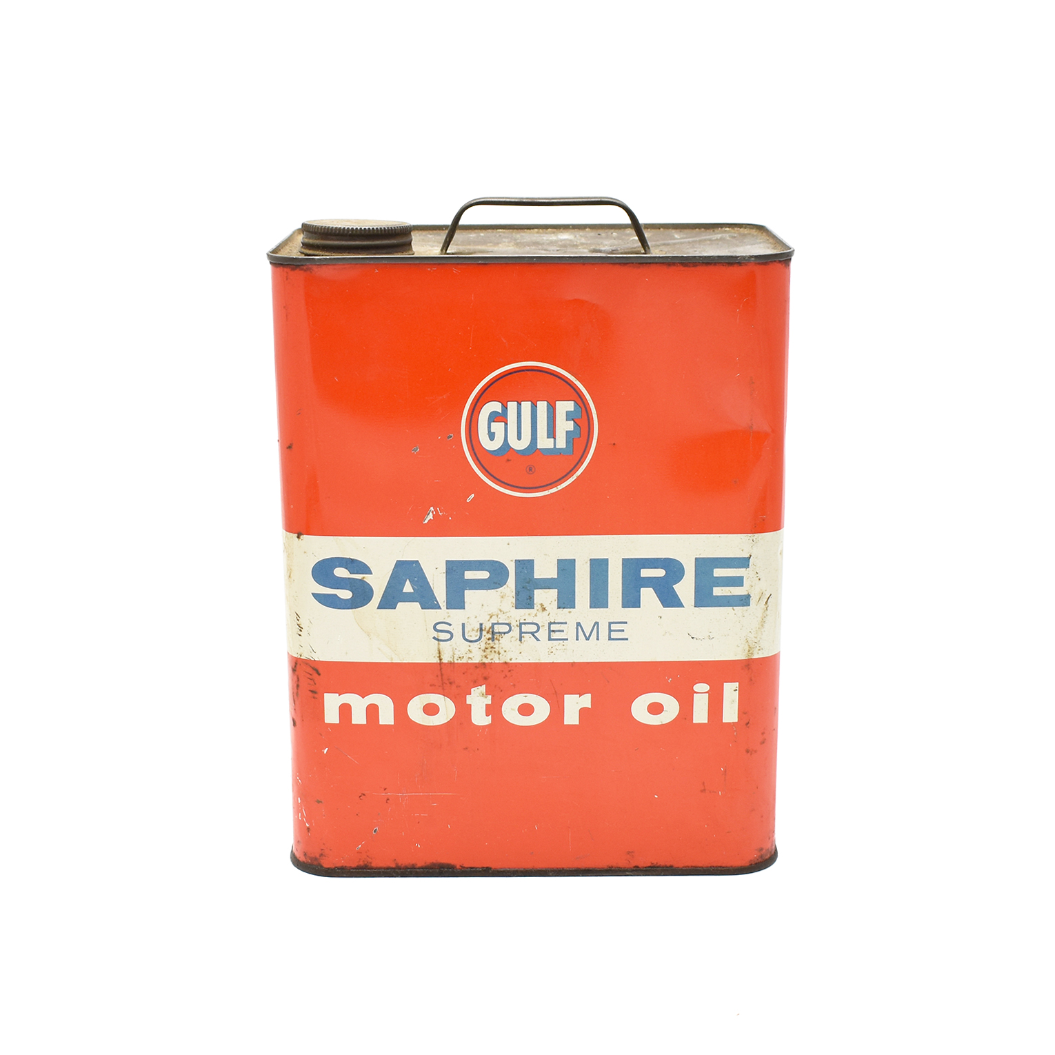 オイル缶 / Gulf SAPHIRE SUPREME motor oilイメージ0