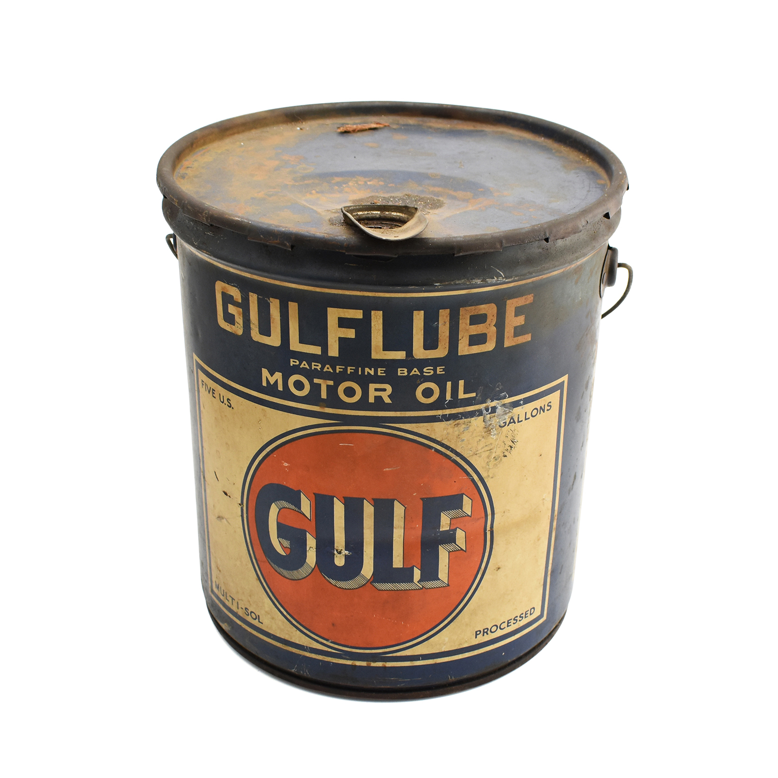 オイル缶 / Gulf GULFLUBE MOTOR OILイメージ0