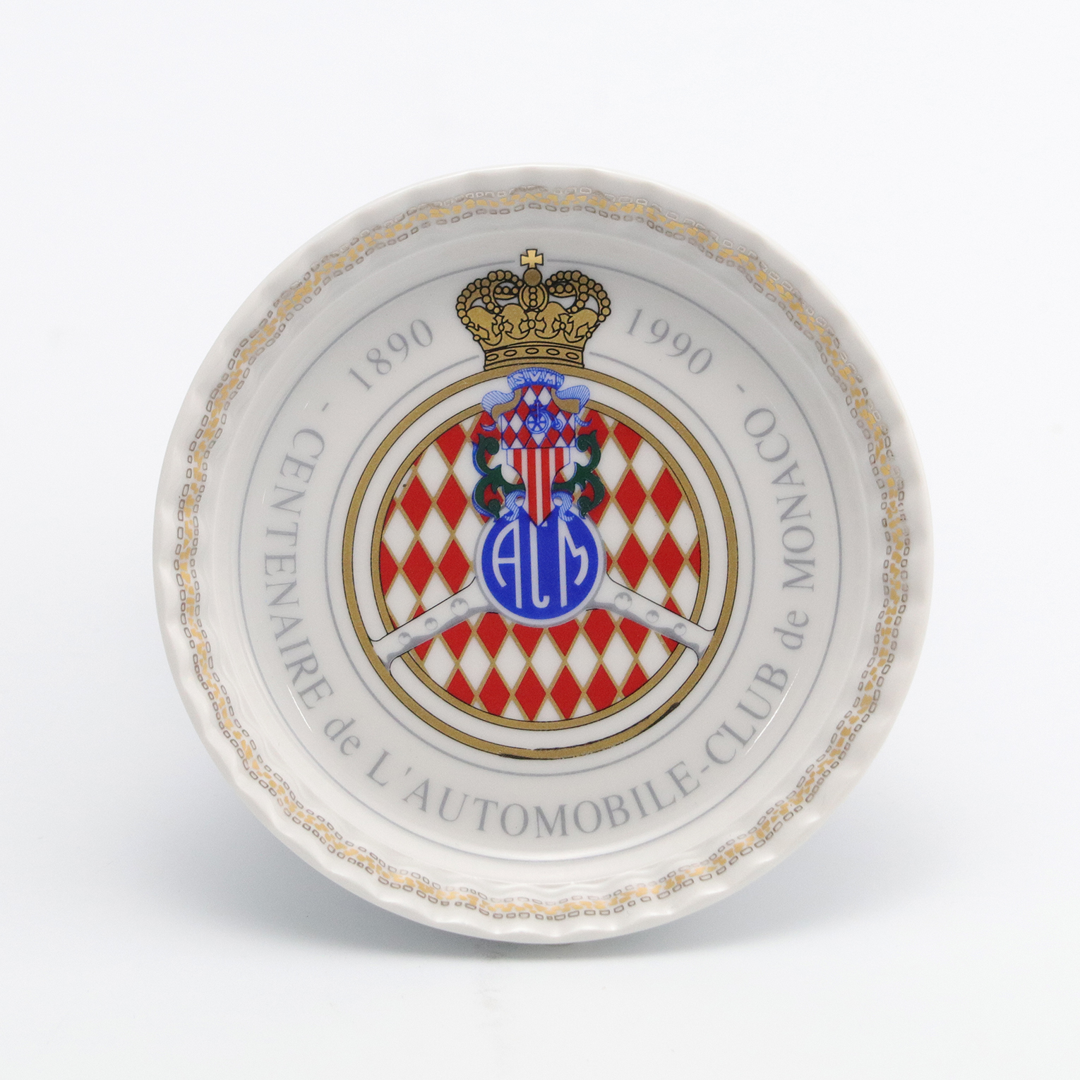 アンティーク品AUTOMOBILE CLUB DE MONACO 創立100周年記念プレート 