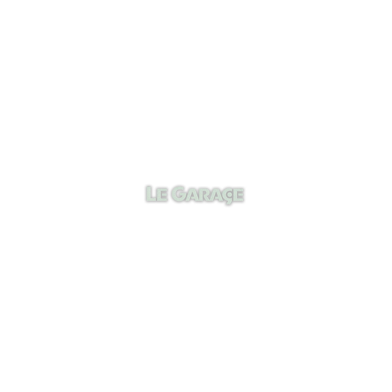 LE GARAGE ロゴステッカー 5cm シルバーイメージ0