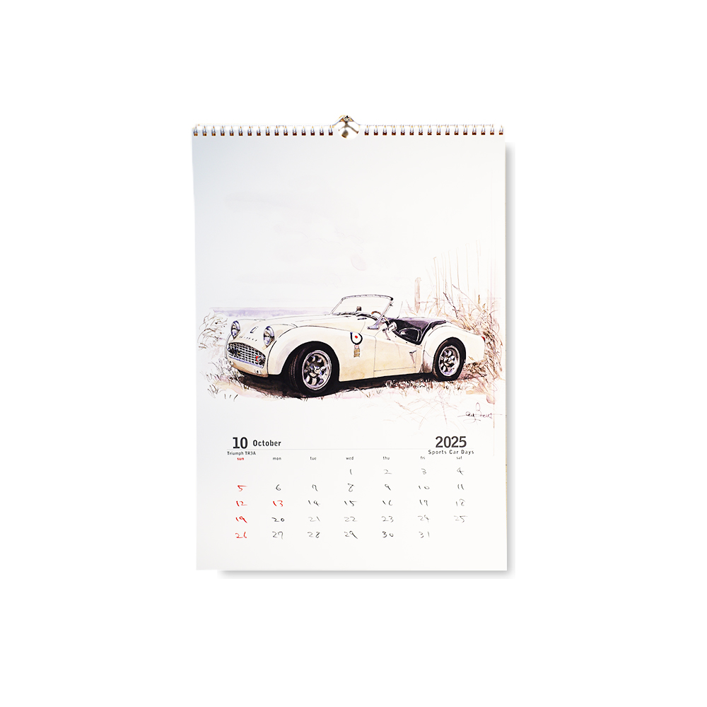 Bow。（ボウ）カレンダー / Sports Car Days 2025 ｜ LE GARAGE