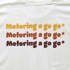 Motoring a go go Tシャツ / WHITEサムネイル2