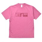 LE GARAGE イラストTシャツ / PINKサムネイル0
