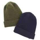 PORTER RIBBED BEANIE オリーブサムネイル1
