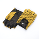 Driving Gloves / KNR-071 Yellow/Blackサムネイル0