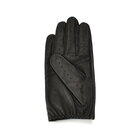 Touchscreen Leather Driving Glove - Blackサムネイル1