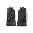 Peccary Leather Gloves - Blackサムネイル1