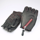 Bike Gloves / ZZR-055 Black/Redステッチサムネイル0