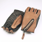 Bike Gloves / ZZR-055 Brown/Blackサムネイル0