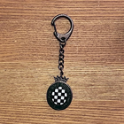 Chequerboard Key Chain / Greenサムネイル0