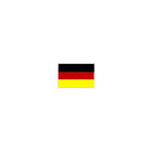 ドイツ国旗 ステッカー Mサムネイル0
