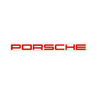 PORSCHE ロゴステッカー L レッドサムネイル0