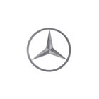 Mercedes-Benz スリーポインテッドスター アルミステッカーサムネイル0