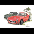 ポストカードブック Love Your Sportscar. 24枚セットサムネイル7