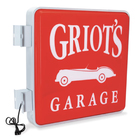 GRIOT'S GARAGE LED LOGO SIGN 24インチサムネイル0